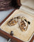 Boucles d'oreilles Boucles d'oreilles dormeuses Art déco en or rose 18 carats 58 Facettes 667