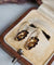 Boucles d'oreilles Boucles d'oreilles dormeuses Art déco en or rose 18 carats 58 Facettes 667