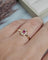 Bague 50.5 Bague en or jaune 18 carats avec rubis et diamants 58 Facettes 712