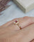 Bague 50.5 Bague en or jaune 18 carats avec rubis et diamants 58 Facettes 712