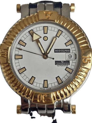 Montre Longines Rodolphe - Montre automatique en acier 39 mm 58 Facettes
