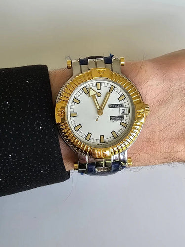 Montre Longines Rodolphe - Montre automatique en acier 39 mm 58 Facettes