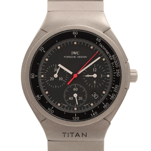 Montre Porsche Design IWC - Montre en titane, modèle 3732 58 Facettes