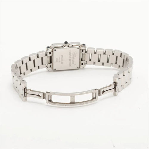 Montre Chopard Happy Sport - Montre en acier avec 5 diamants, set complet 58 Facettes