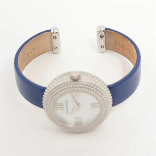 Montre Mauboussin L'heure du premier jour enfin - Montre en acier cadran nacre 58 Facettes