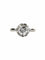 Bague 52 Bague solitaire en or blanc 750 sertie d’un diamant 0,80 ct 58 Facettes 1-761/3