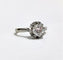 Bague 52 Bague solitaire en or blanc 750 sertie d’un diamant 0,80 ct 58 Facettes 1-761/3