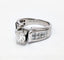 Bague 51.5 Bague solitaire accompagné en or blanc 18k et diamants 58 Facettes 1-888/1