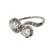 Bague 55 Bague Toi & Moi en platine 950 et diamants 58 Facettes 1-1119/4