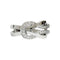 Bague 53 Fred Chance Infinie - Bague semi-pavée en or blanc et diamants 58 Facettes 1-1241/1