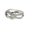 Bague 53 Fred Chance Infinie - Bague semi-pavée en or blanc et diamants 58 Facettes 1-1241/1