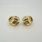 Boucles d'oreilles Boucles d’oreilles clips en or 18 carats trois tons 58 Facettes