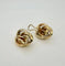 Boucles d'oreilles Boucles d’oreilles clips en or 18 carats trois tons 58 Facettes