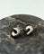 Boucles d'oreilles Boucles d’oreilles nœud en or jaune et émail amarante guilloché 58 Facettes