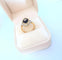 Bague 54 Bague marquise en or 18 carats bicolore saphirs et diamants 58 Facettes 1768