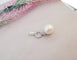 Pendentif Pendentif perle de culture et diamants en or blanc 18 K 58 Facettes AB 1081
