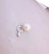 Pendentif Pendentif perle de culture et diamants en or blanc 18 K 58 Facettes AB 1081