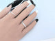 Bague 52 Alliance américaine vintage - Bague en platine et diamants 0,96 ct 58 Facettes 1755