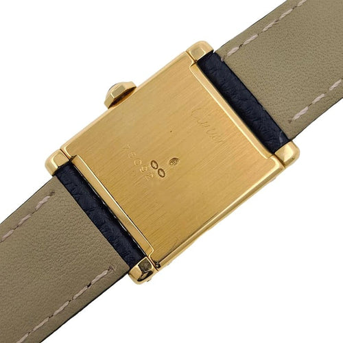 Montre Cartier Tank Normale Paris - Montre grand modèle en or 18 carats 58 Facettes