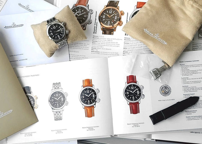 Montre Jaeger-LeCoultre Master Compressor - Montre automatique en acier Cal. 960 58 Facettes