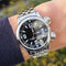 Montre Jaeger-LeCoultre Master Compressor - Montre automatique en acier Cal. 960 58 Facettes