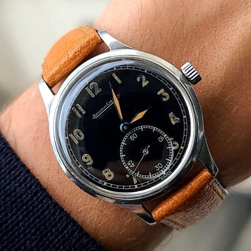 Montre Jaeger-LeCoultre E109 - Montre de poche militaire vintage, calibre 469 58 Facettes
