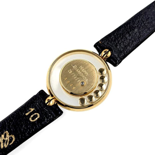 Montre Chopard Happy Diamonds - Montre en or 18 carats avec diamants et pierres 58 Facettes