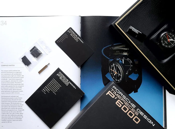 Montre Porsche Design Heritage - Montre Compass P6520 en titane PVD 58 Facettes