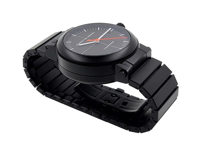 Montre Porsche Design Heritage - Montre Compass P6520 en titane PVD 58 Facettes
