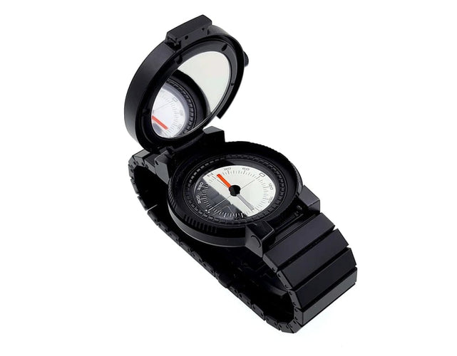 Montre Porsche Design Heritage - Montre Compass P6520 en titane PVD 58 Facettes