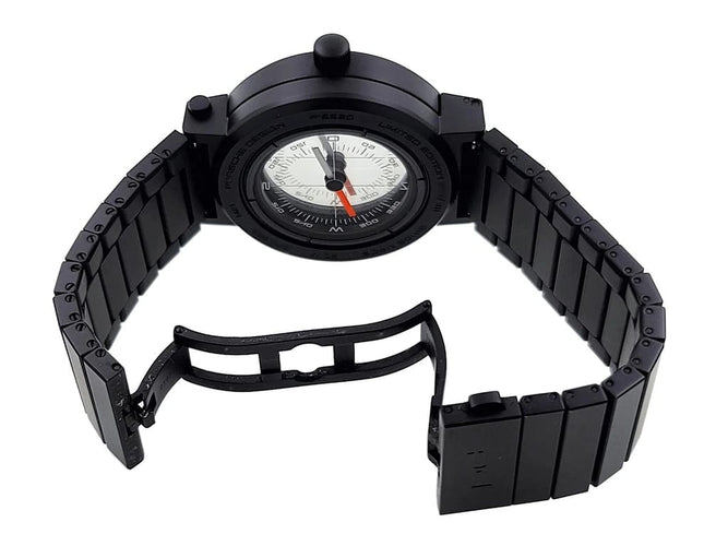 Montre Porsche Design Heritage - Montre Compass P6520 en titane PVD 58 Facettes