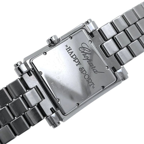 Montre Chopard Happy Sport XL - Montre en acier inoxydable avec diamants 58 Facettes
