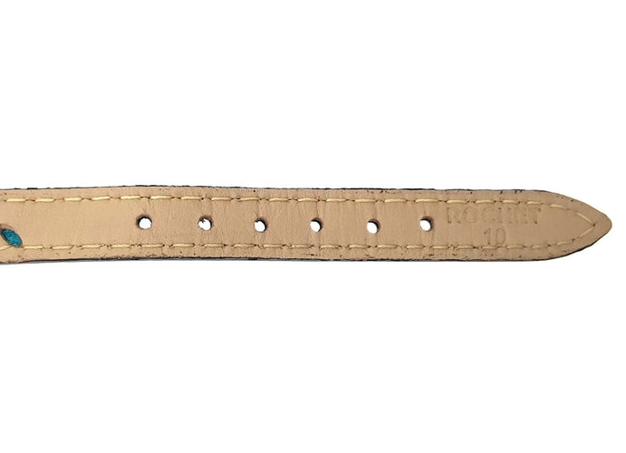 Montre Ferdinand Verger Frères - Montre tonneau en platine sertie de diamants 58 Facettes