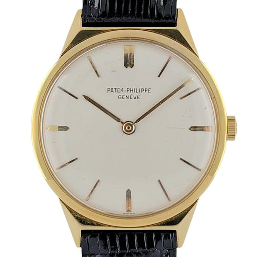 Montre Patek Philippe Calatrava - Montre Réf. 2568-3 en or jaune 18 carats 58 Facettes