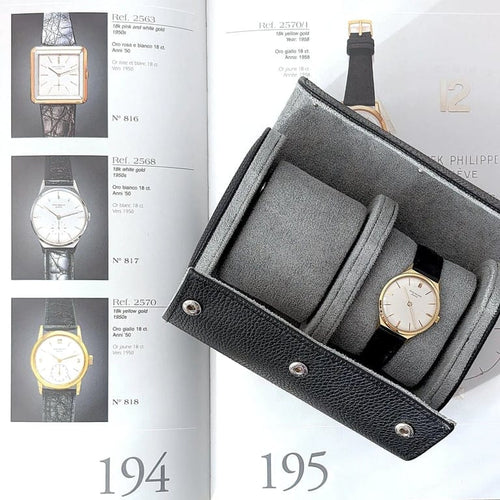 Montre Patek Philippe Calatrava - Montre Réf. 2568-3 en or jaune 18 carats 58 Facettes