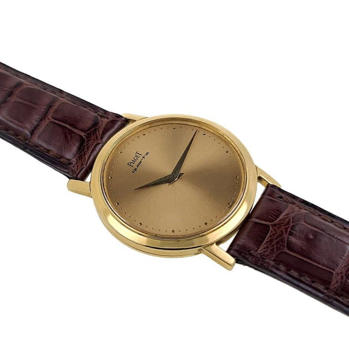 Montre Piaget Altiplano - Montre ultra-plate en or jaune 18 carats (réf. 7633) 58 Facettes