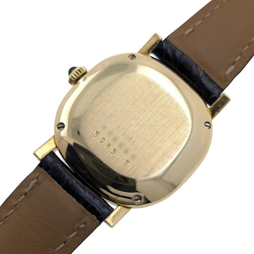 Montre Chopard Happy Diamonds - Montre coussin en or 18 carats et diamants 58 Facettes