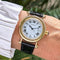 Montre Cartier Diabolo Date Large - Montre en or jaune 18 carats 58 Facettes