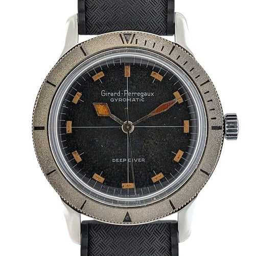 Montre Girard-Perregaux Deep Diver réf. 7897 - Montre de plongée vintage 58 Facettes