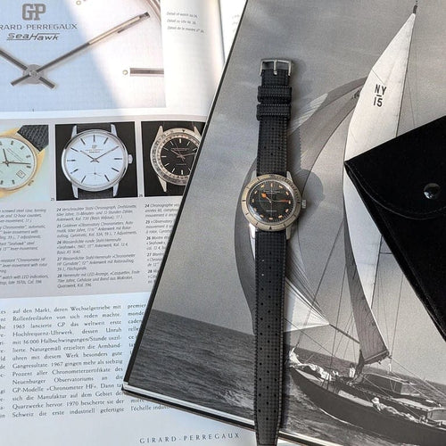Montre Girard-Perregaux Deep Diver réf. 7897 - Montre de plongée vintage 58 Facettes