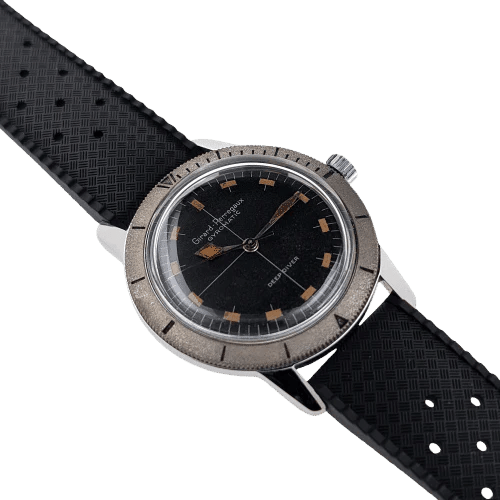 Montre Girard-Perregaux Deep Diver réf. 7897 - Montre de plongée vintage 58 Facettes