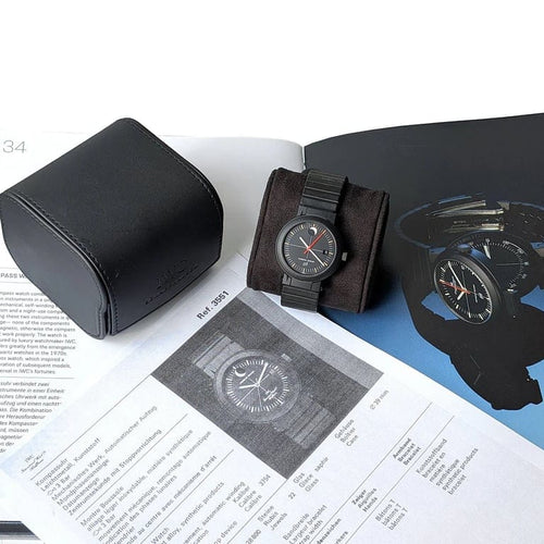 Montre IWC Porsche Design - Montre boussole phase de lune IW3551 58 Facettes