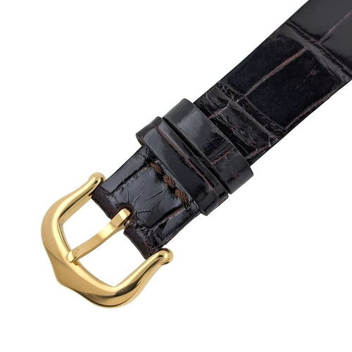 Montre Chopard Ellipse 5045/1 - Montre-bijou en or jaune 18 carats et œil-de-tigre 58 Facettes