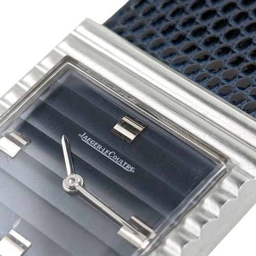 Montre Jaeger-LeCoultre Vogue 9120.42 - Montre à cadran bleu circa 1970 58 Facettes