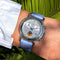 Montre Chopard - Montre chronographe Eagle Ski Club Gstaad réf. 8900 en acier 58 Facettes