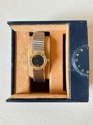 Montre BVLGARI Tubogas - Montre en or jaune 18 carats et acier BB192T 58 Facettes WC-2025-1569