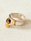 Bague 49 Hermès Kelly Cadenas - Bague en argent 925 et or 18 carats 58 Facettes WC-2025-2330