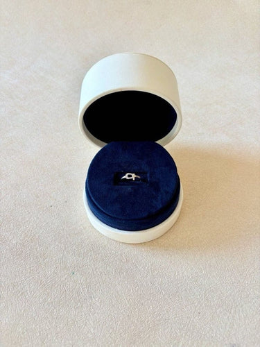 Bague 49 FRED Force 10 - Bague petit modèle en or blanc et diamants 58 Facettes WC-2025-2182