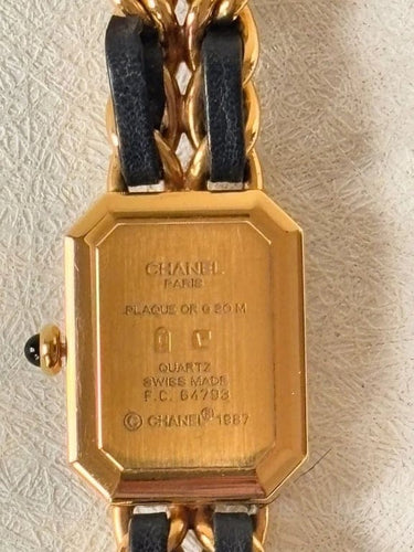 Montre CHANEL Première - Montre vintage à quartz taille M 58 Facettes WC-2025-2379