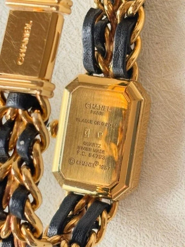 Montre CHANEL Première - Montre vintage à quartz taille M 58 Facettes WC-2025-2379